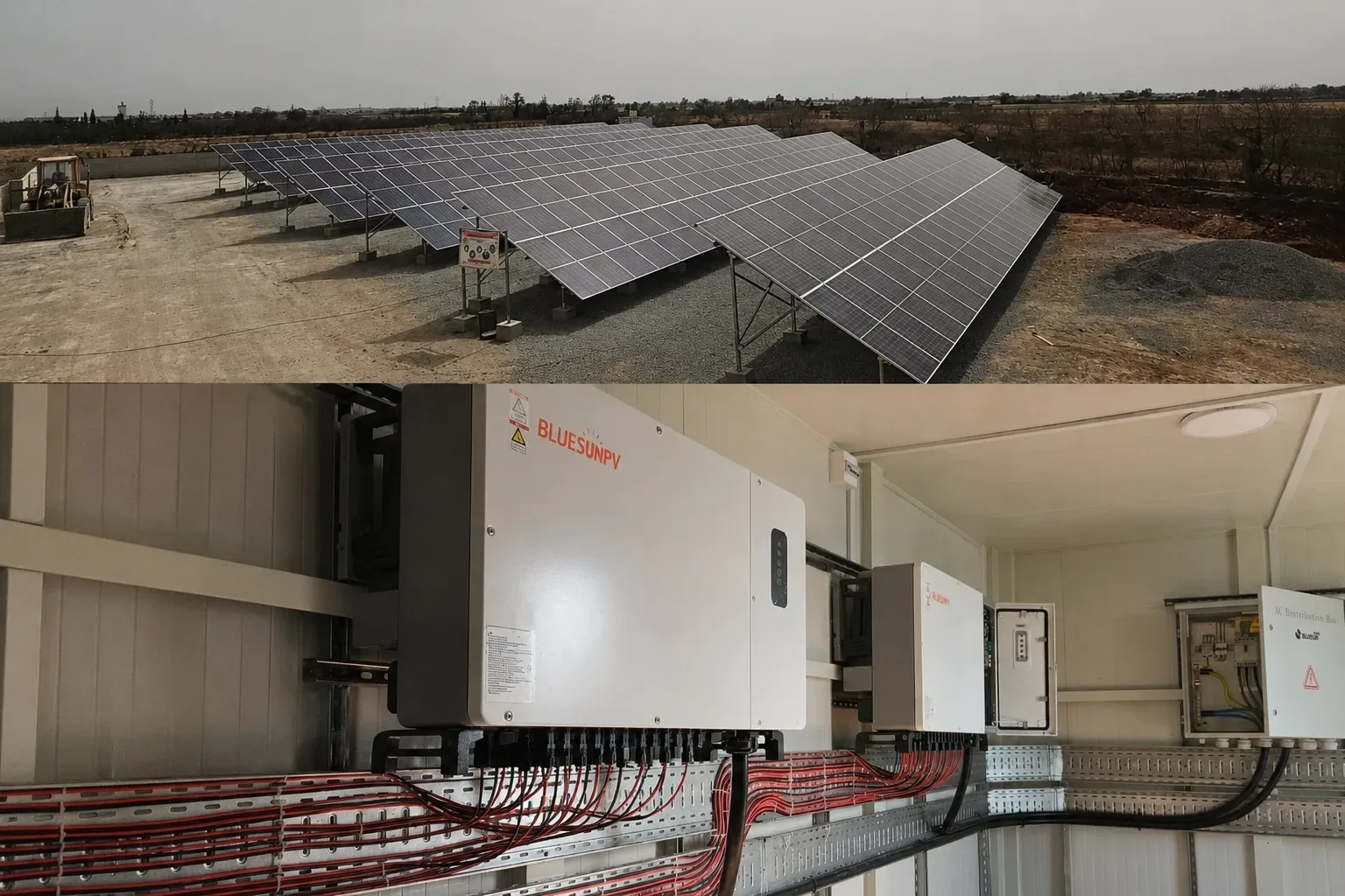 1MW Solarkraftwerksprojekt in Marokko f&uuml;r industrielle Anwendungen