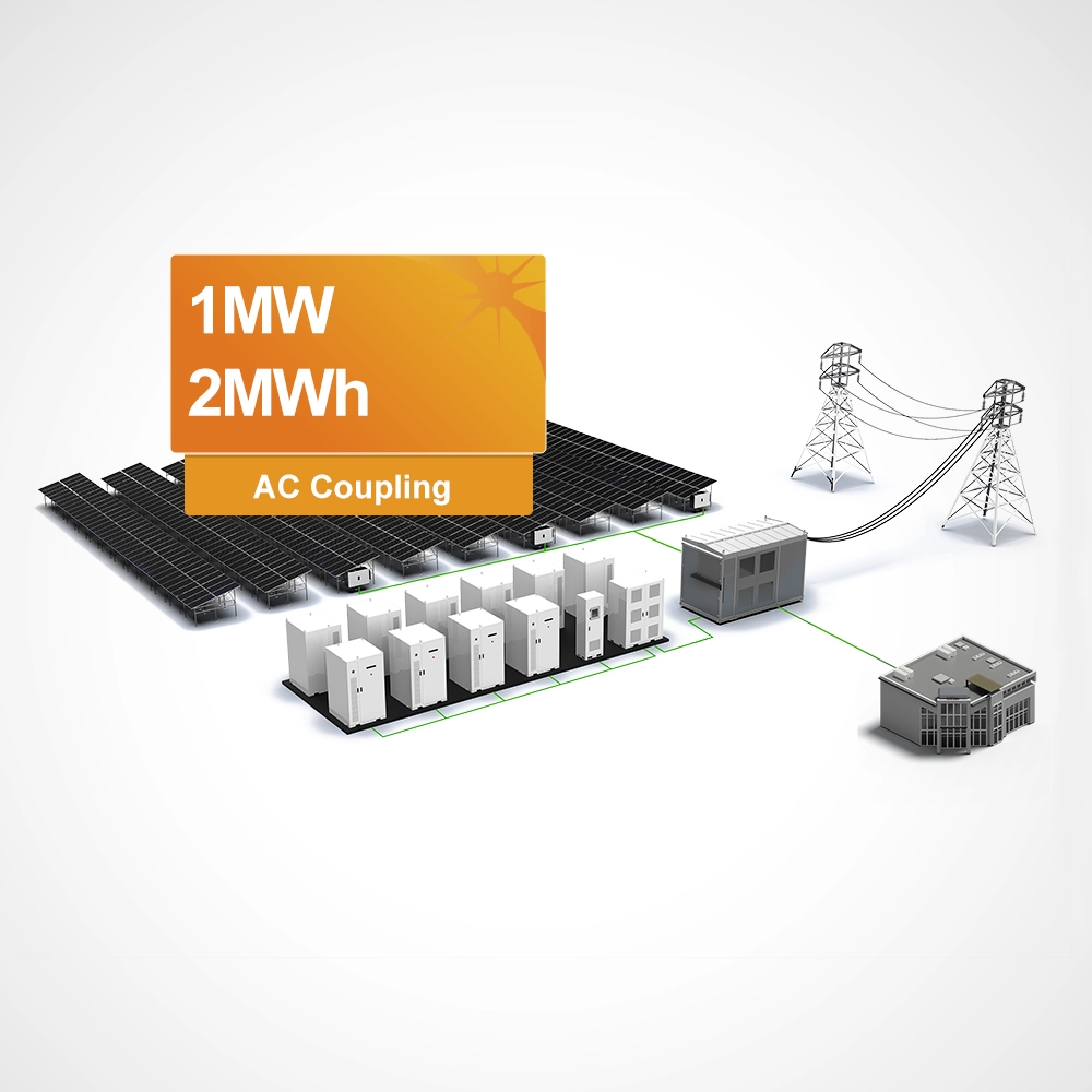 Sistema de almacenamiento de energ&iacute;a con acoplamiento AC de 1MW 2MWh para aplicaciones a escala de utility