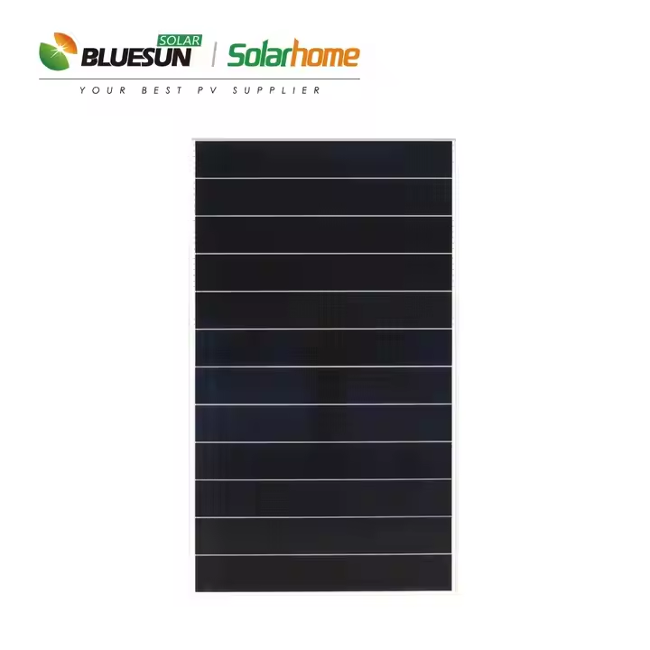Panel solar Bluesun de 500W m&oacute;dulo fotovoltaico mono para proyectos comerciales y de utility
