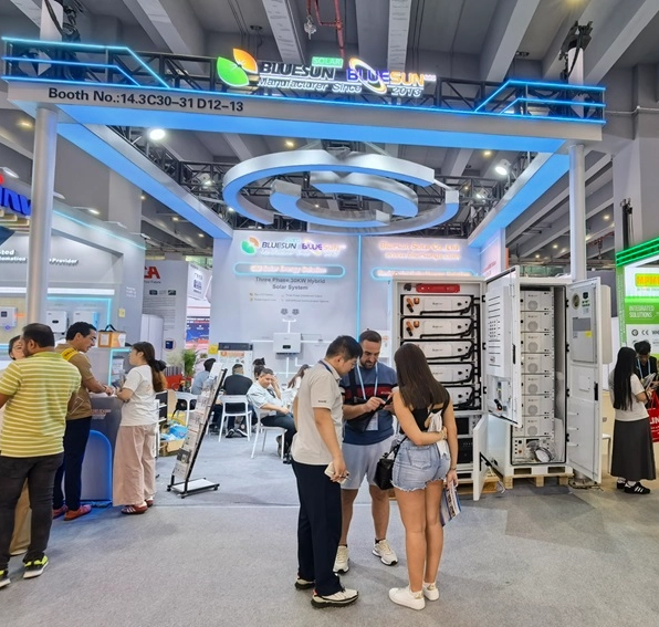 Bluesun Shines at the 138th Canton Fair with Innovative Solar Energy Storage Solutions