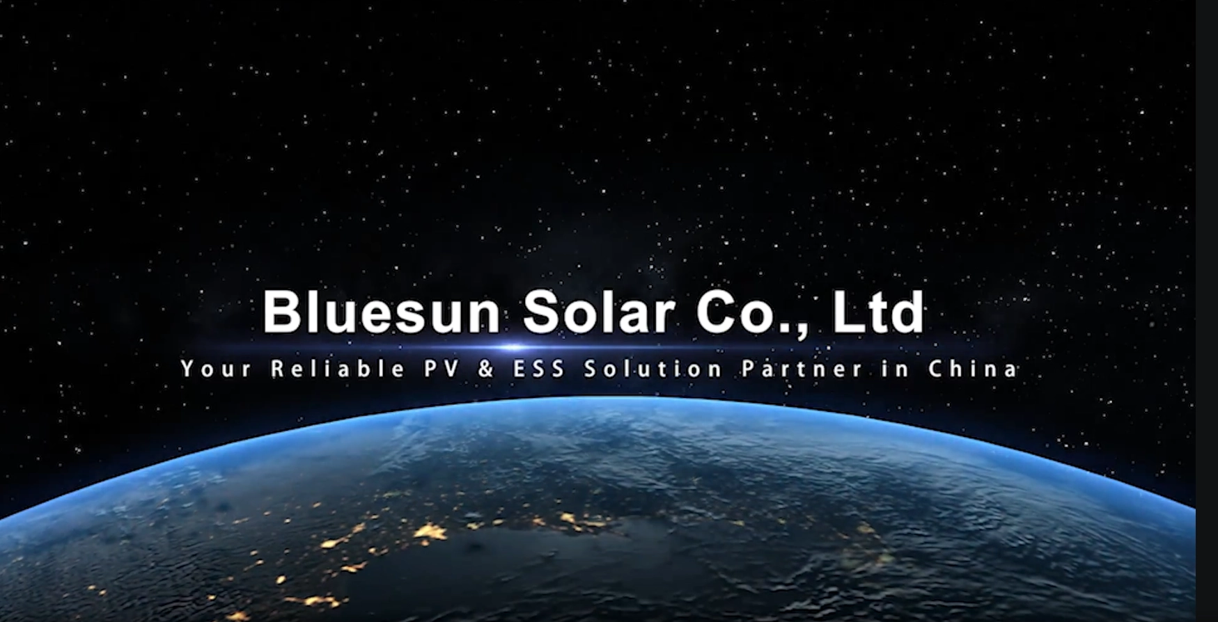 Bluesun Solar Unveils New Corporate Video Showcasing Global Strength and Innovation
