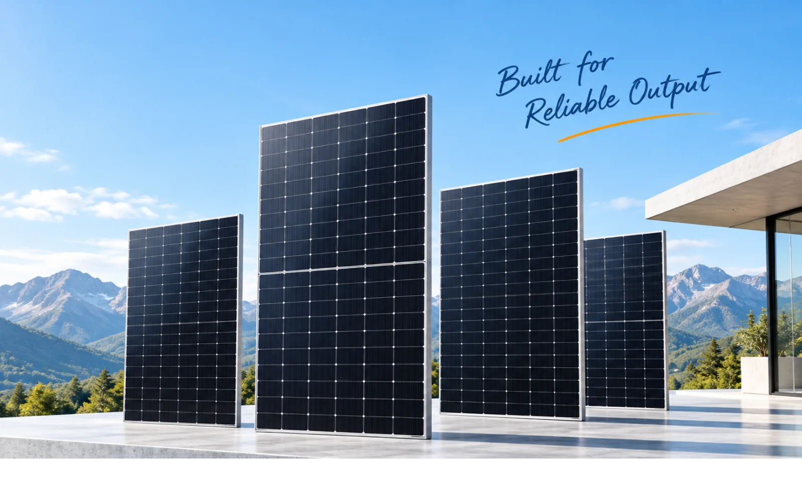 M&oacute;dulos solares TOPCon tipo N de Bluesun para proyectos residenciales, comerciales y utility