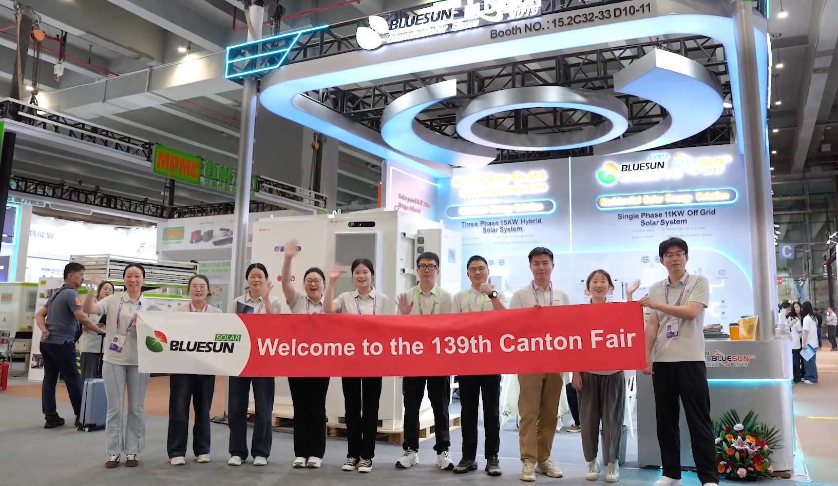 Bluesun at Canton Fair Day 1: Full of Energy and Opportunities