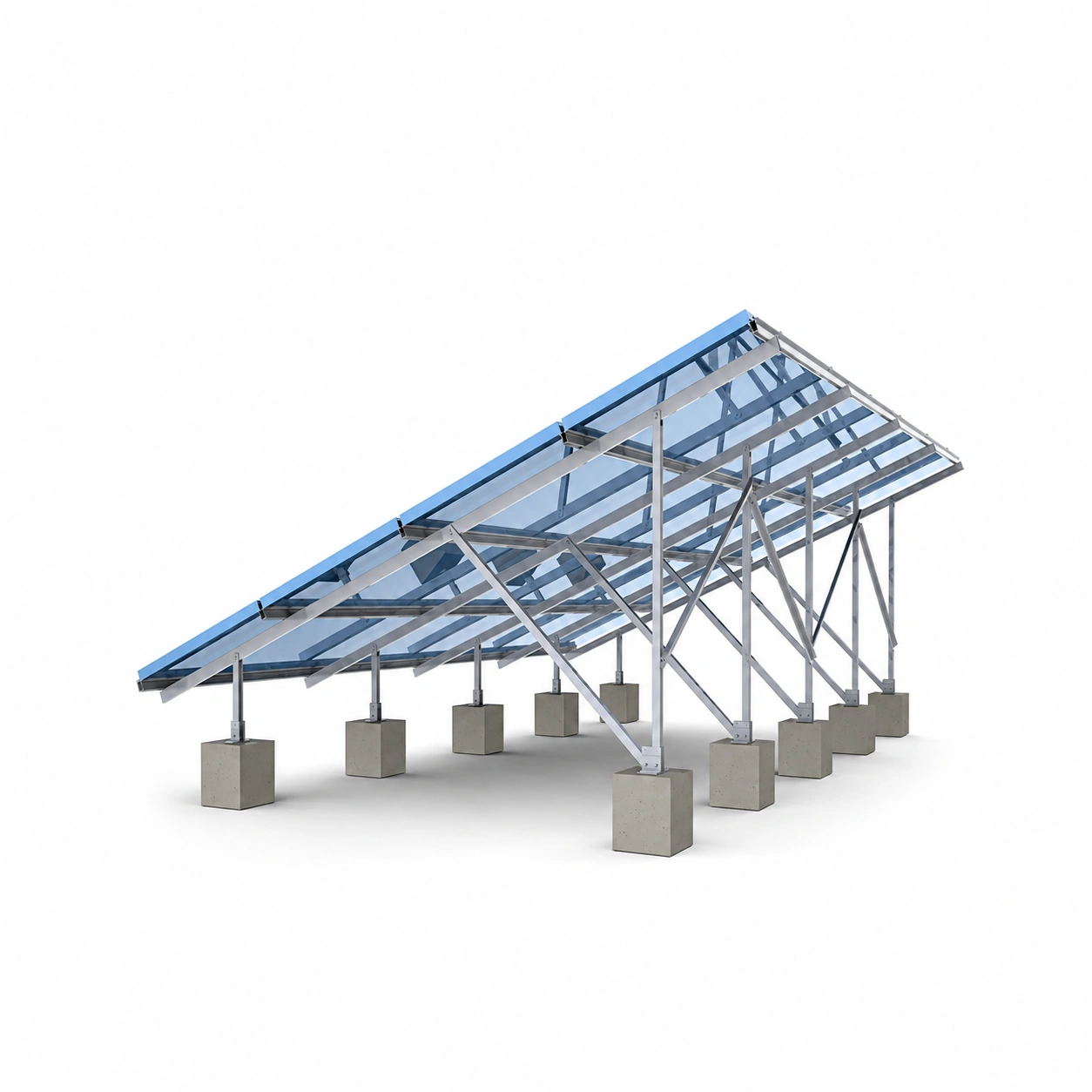 Flat Roof Solar Mounting Bracket System