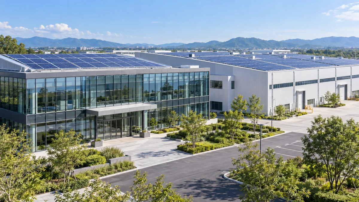 Commercial & Industrial grid-tie solar application