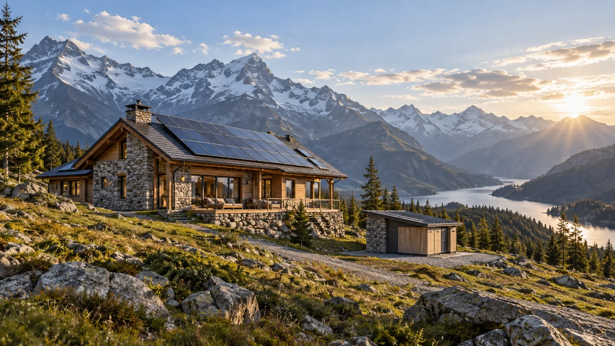 Remote & Off-Grid Areas hybrid solar application