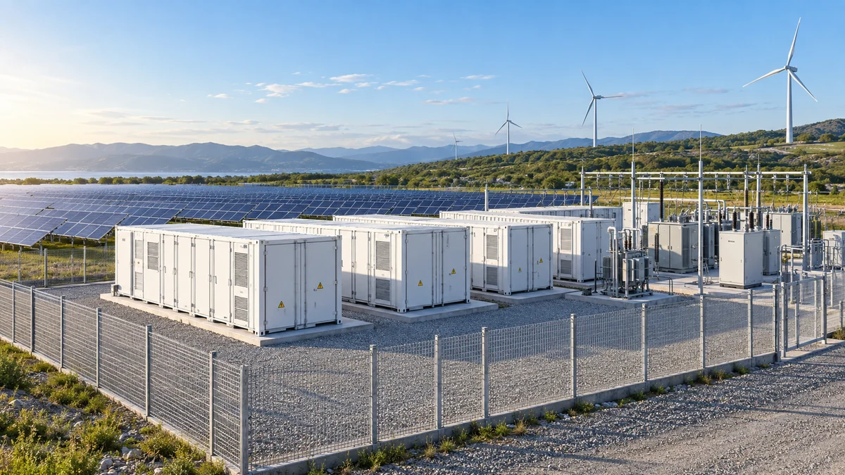 Energy Storage Projects hybrid solar application