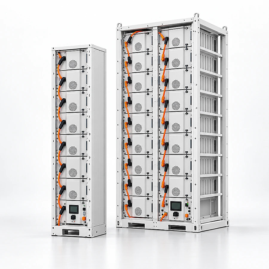 M&oacute;dulo y cl&uacute;ster de bater&iacute;a PowerCube 51.2V 314Ah