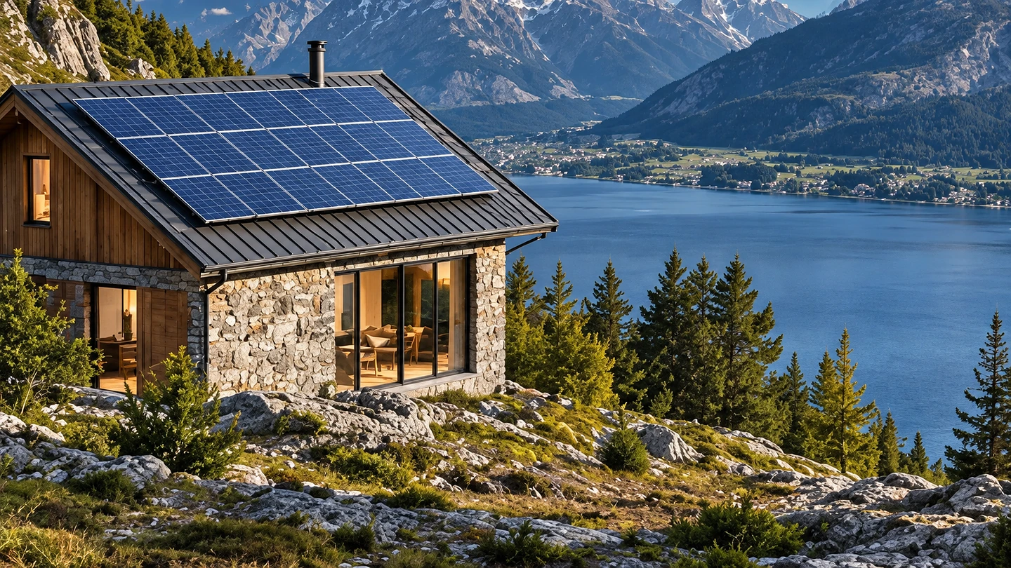 Cabins & Retreats powered by an off-grid solar system