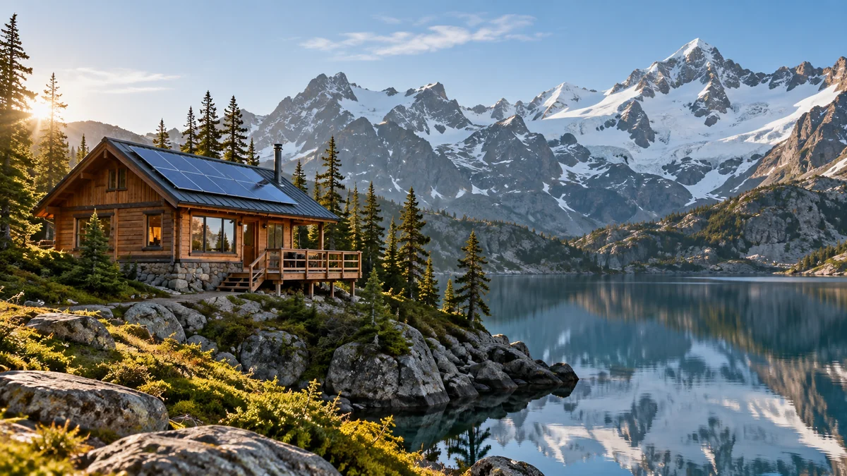 Rural & Island Sites powered by an off-grid solar system