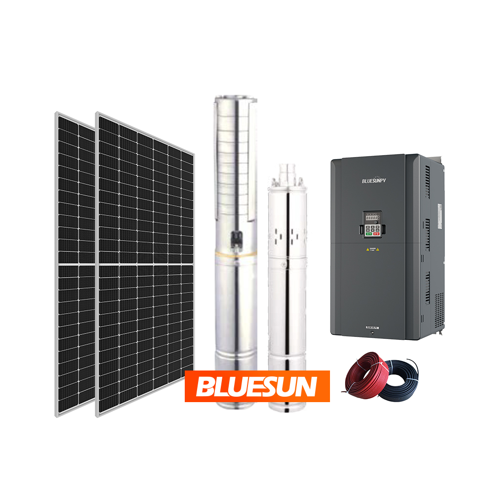 Serie de bombas solares para riego