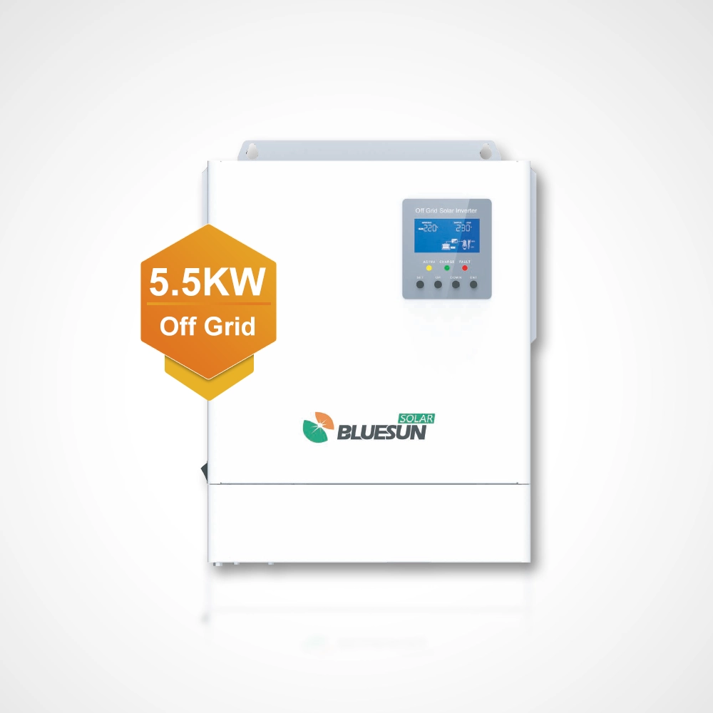 Sistema solar aislado de 5,5kW con batería LiFePO4