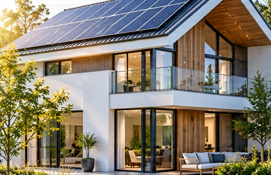 Sistema de energ&iacute;a solar residencial