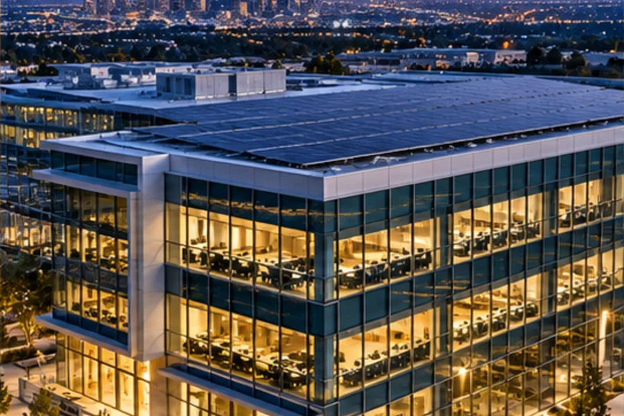 Aplicaci&oacute;n solar on-grid comercial