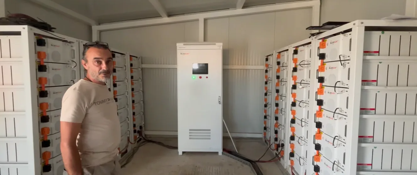 Bluesun 500kW / 780kWh Energiespeicherprojekt in Bulgarien