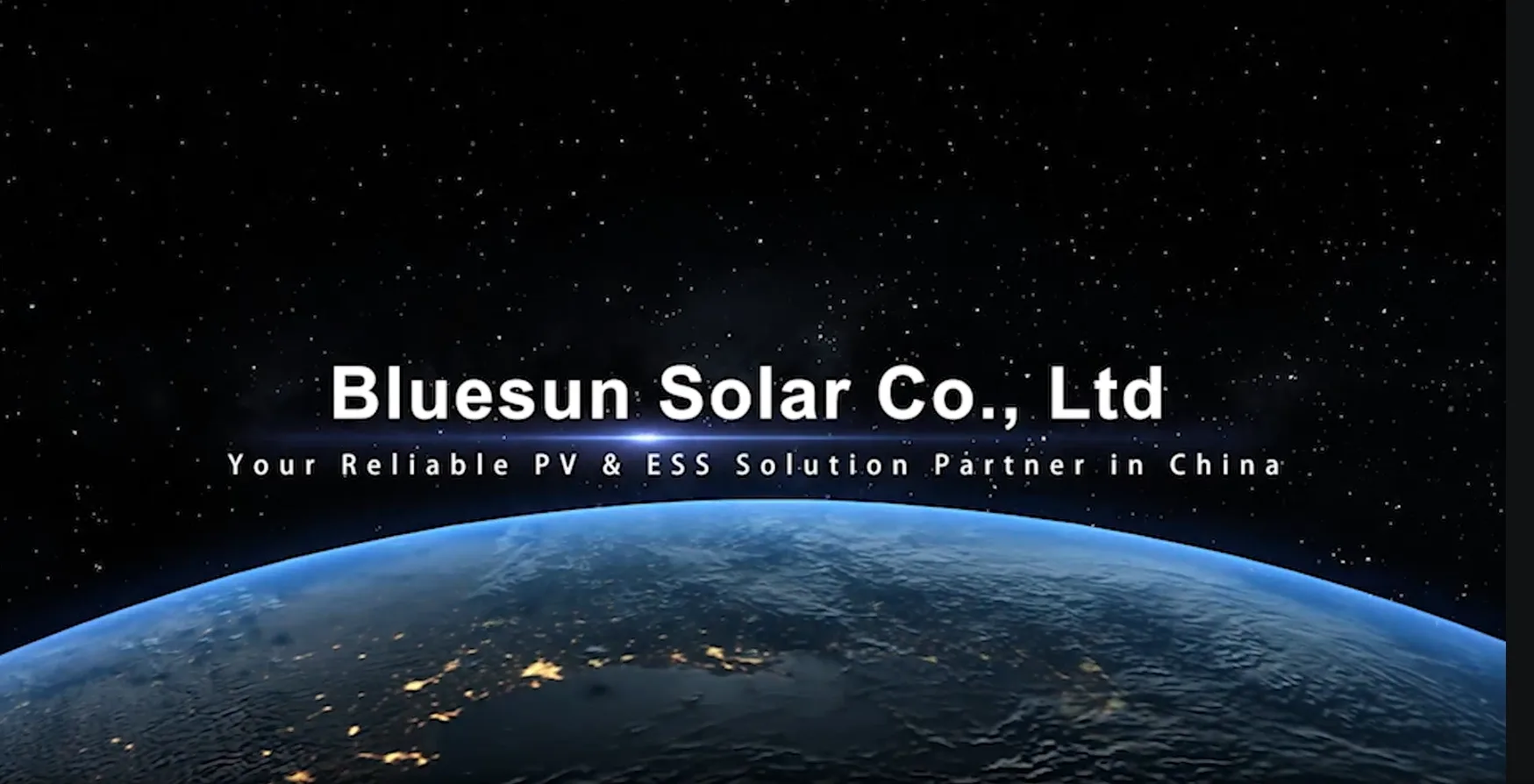 Bluesun Solar Unveils New Corporate Video Showcasing Global Strength and Innovation