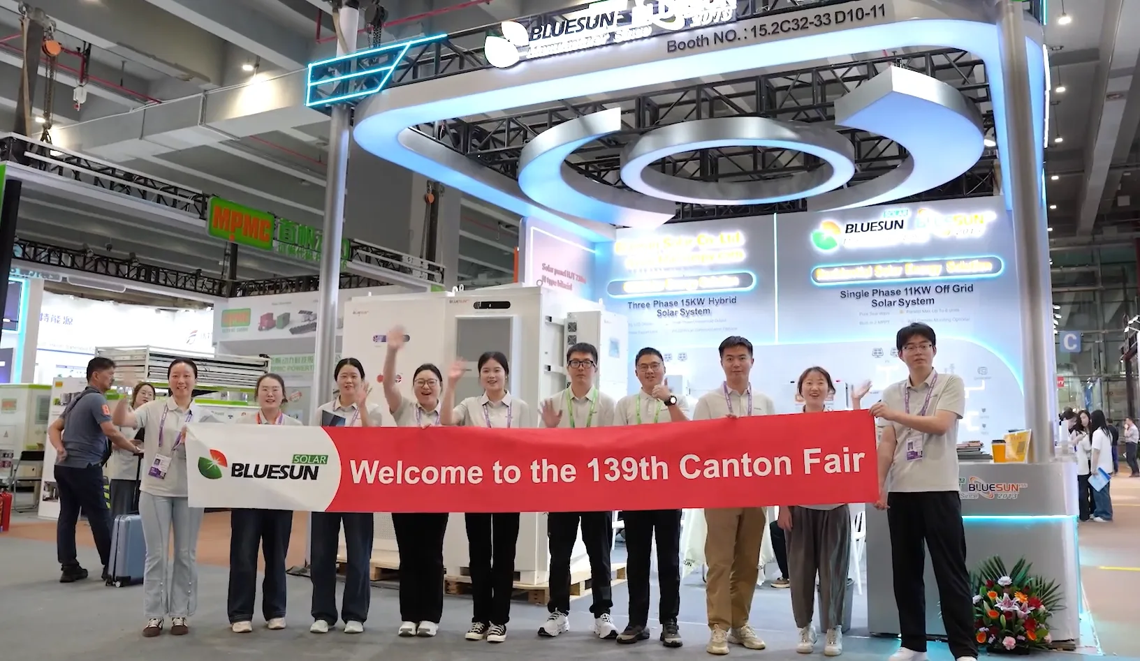 Bluesun at Canton Fair Day 1: Full of Energy and Opportunities