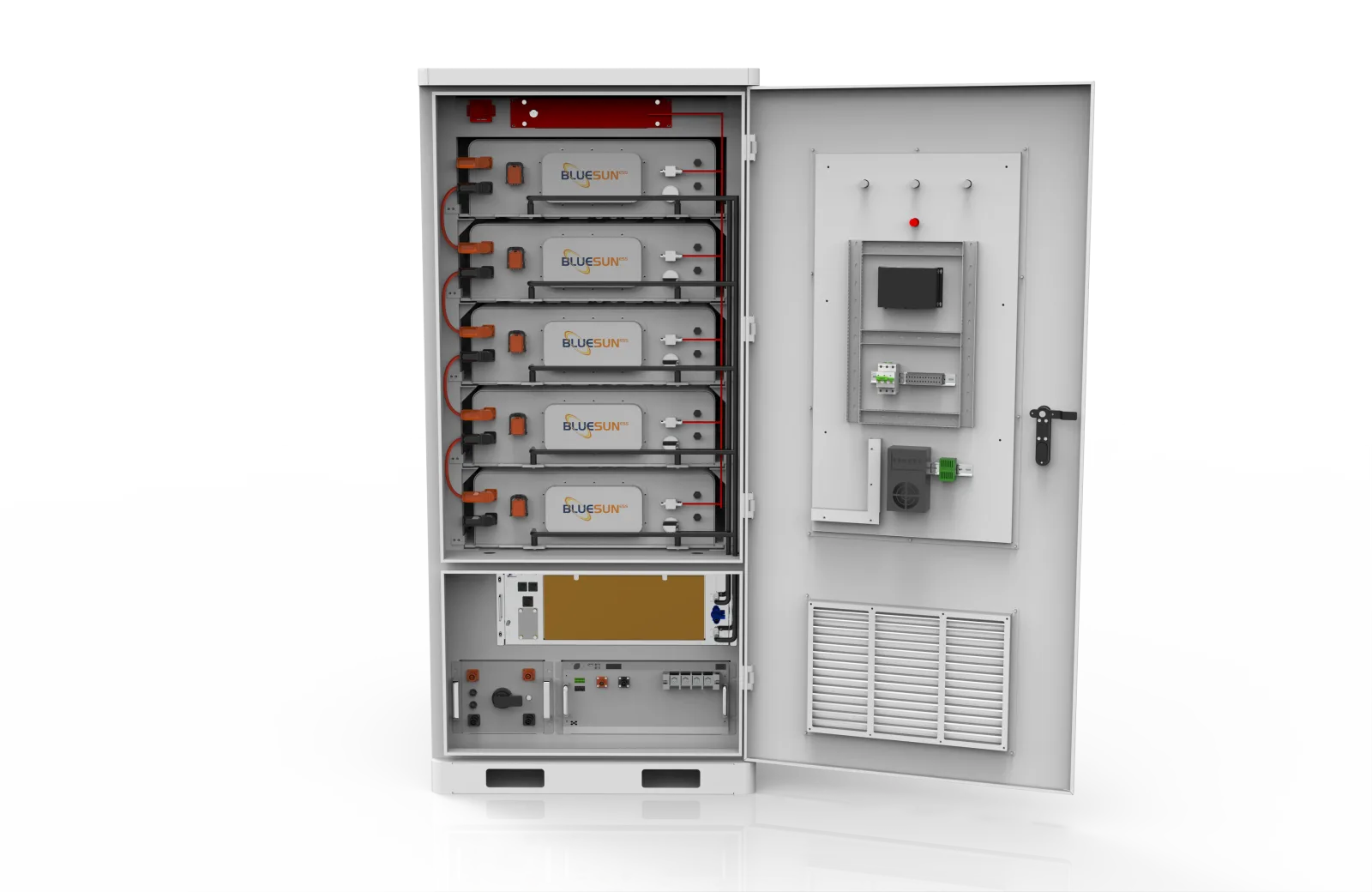 1MW / 2MWh ESS acoplado en CA de Bluesun