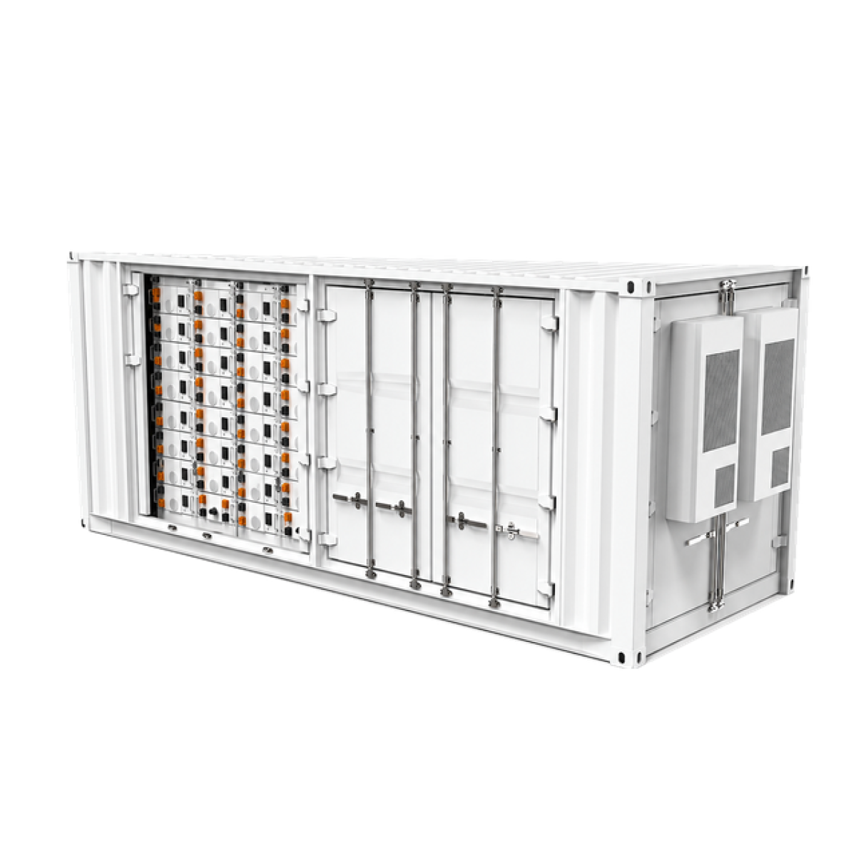 Bluesun 20ft container energy storage system with battery racks and air conditioning