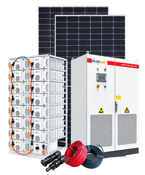 100kW / 225.1kWh نظام تخزين الطاقة US من Bluesun