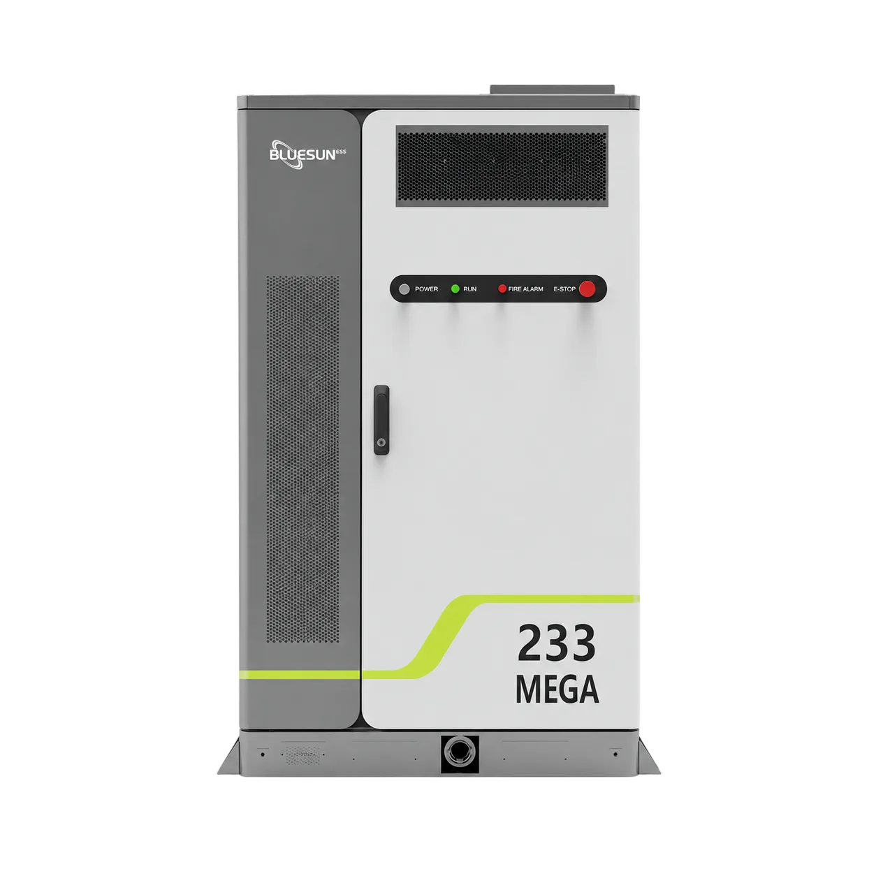 Bluesunによる米国向け125kW / 233kWh 液冷式蓄電システム