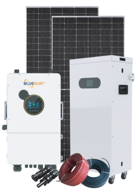 12kW / 32.15kWh نظام تخزين الطاقة الشمسية الأمريكي من Bluesun