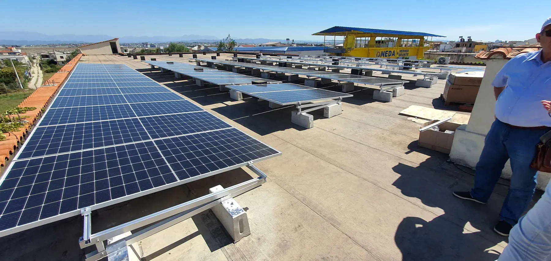 Bluesun Albania grid-tied solar project