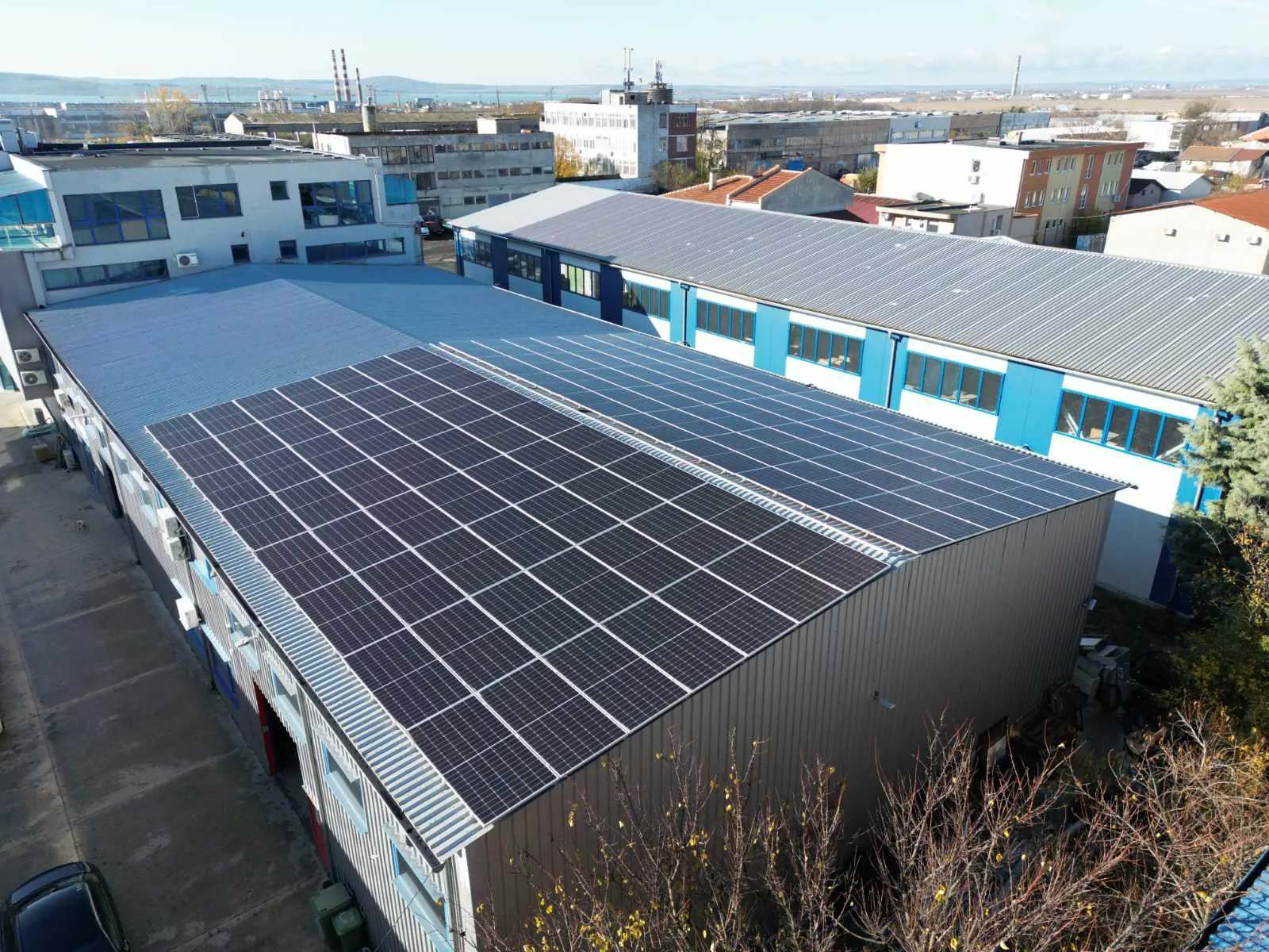 Bluesun netzgekoppeltes Solarprojekt in Bulgarien