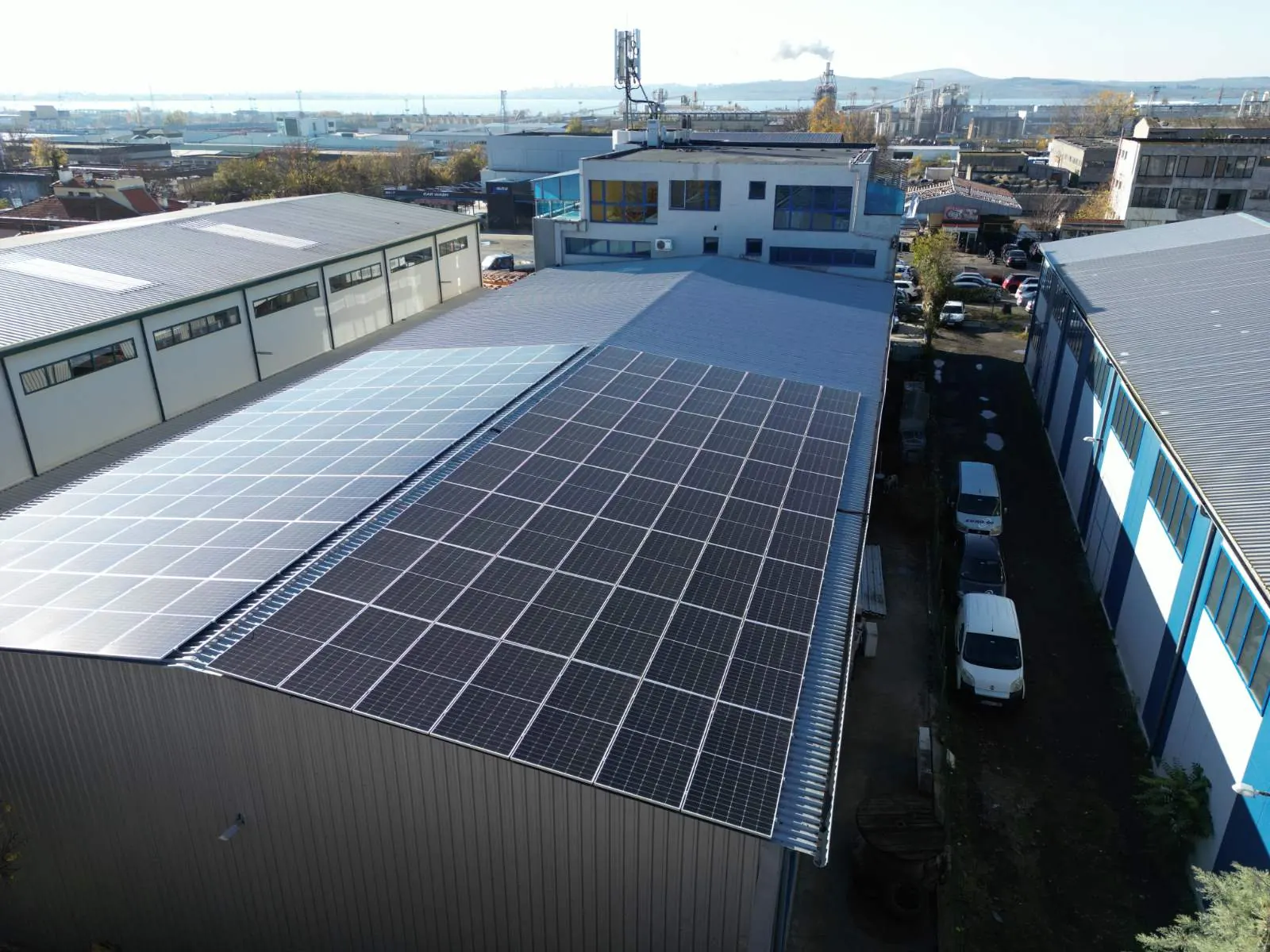 Bluesun Bulgaria grid-tied solar project