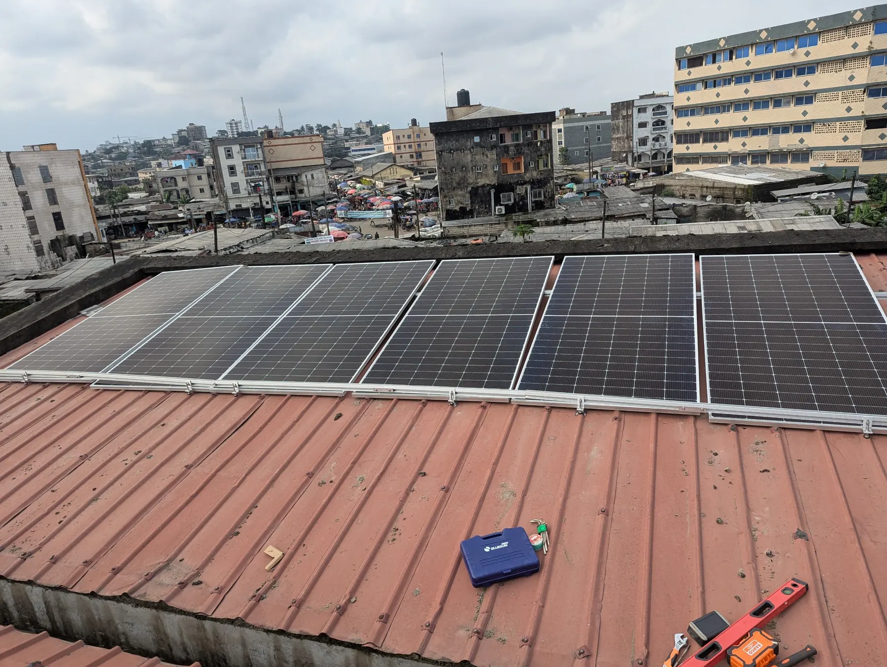 Bluesun Cameroon off-grid solar project