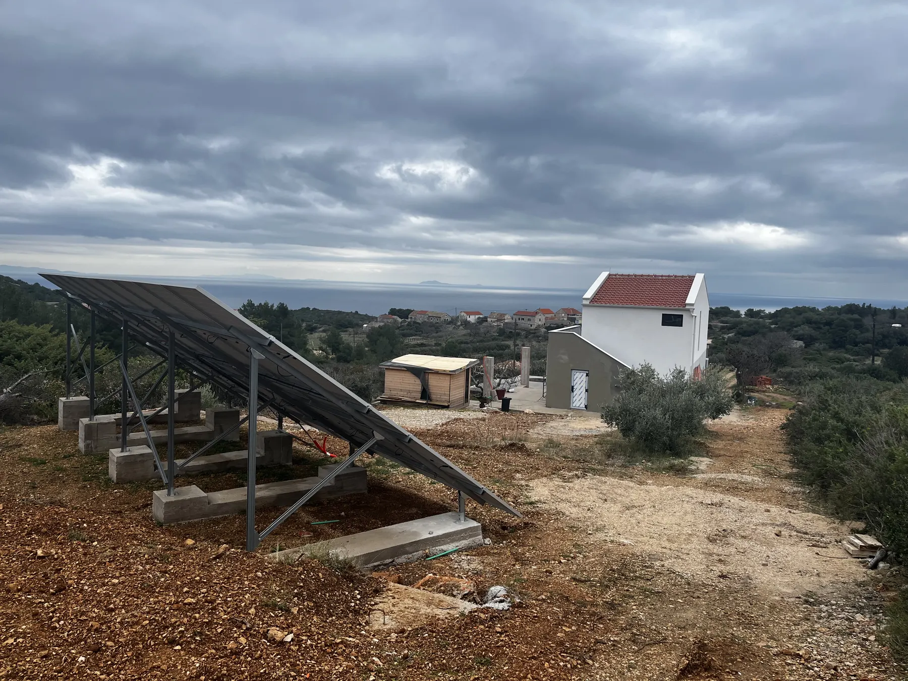 Bluesun Croatia off-grid solar project