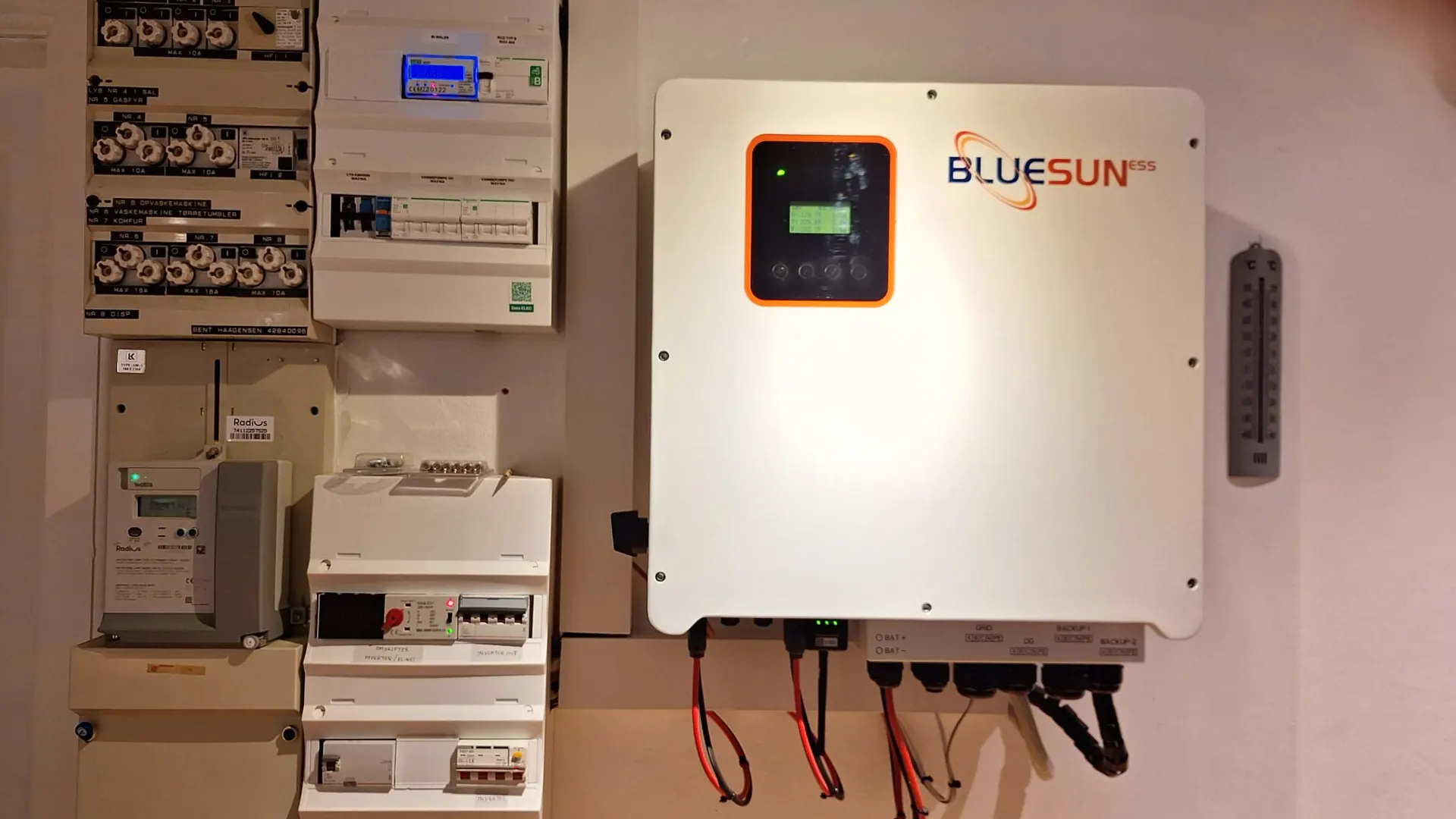 الدنمارك 15 KW مشروع الطاقة الشمسية + تخزين الطاقة