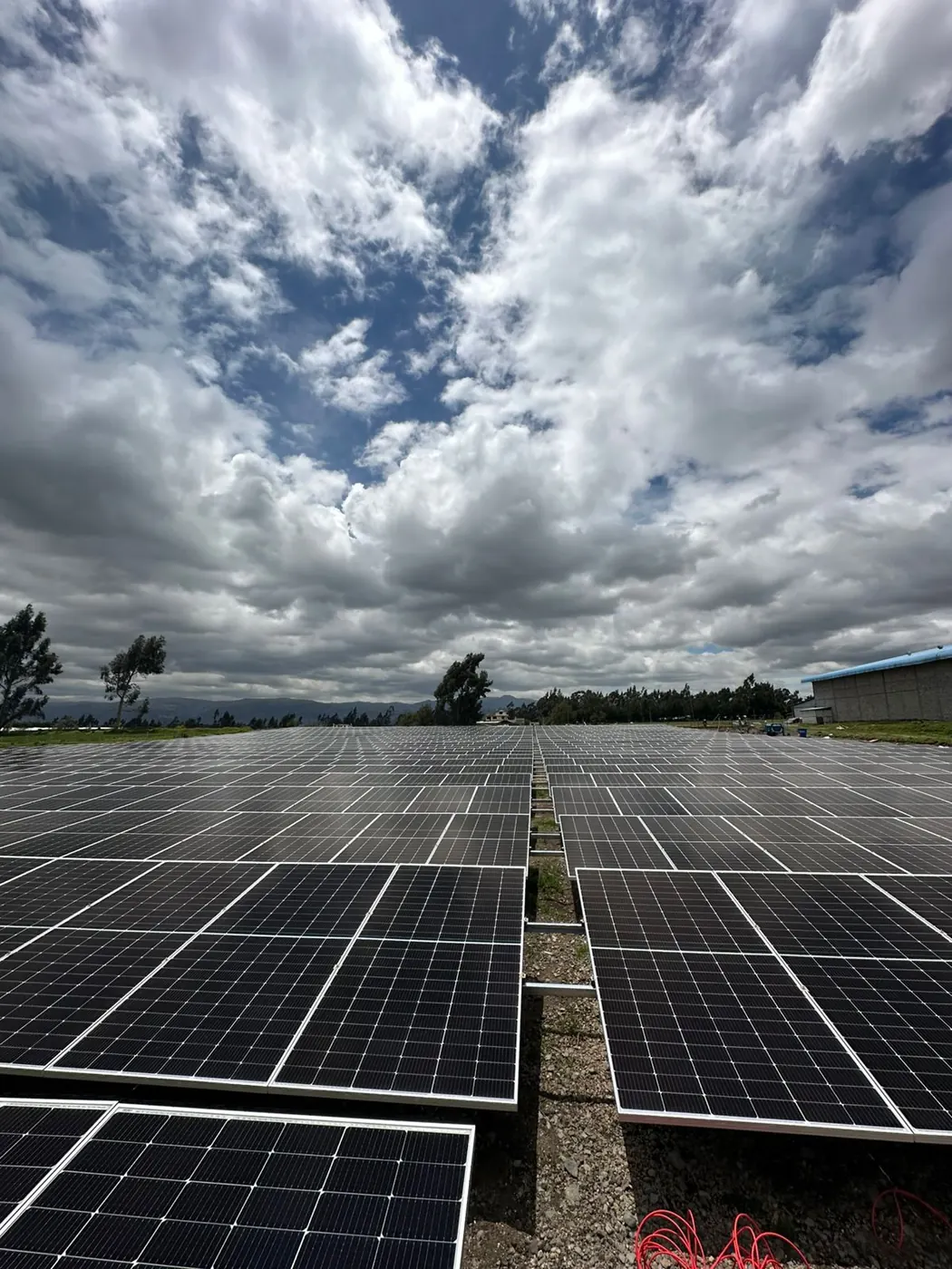 Bluesun Ecuador grid-tied solar project
