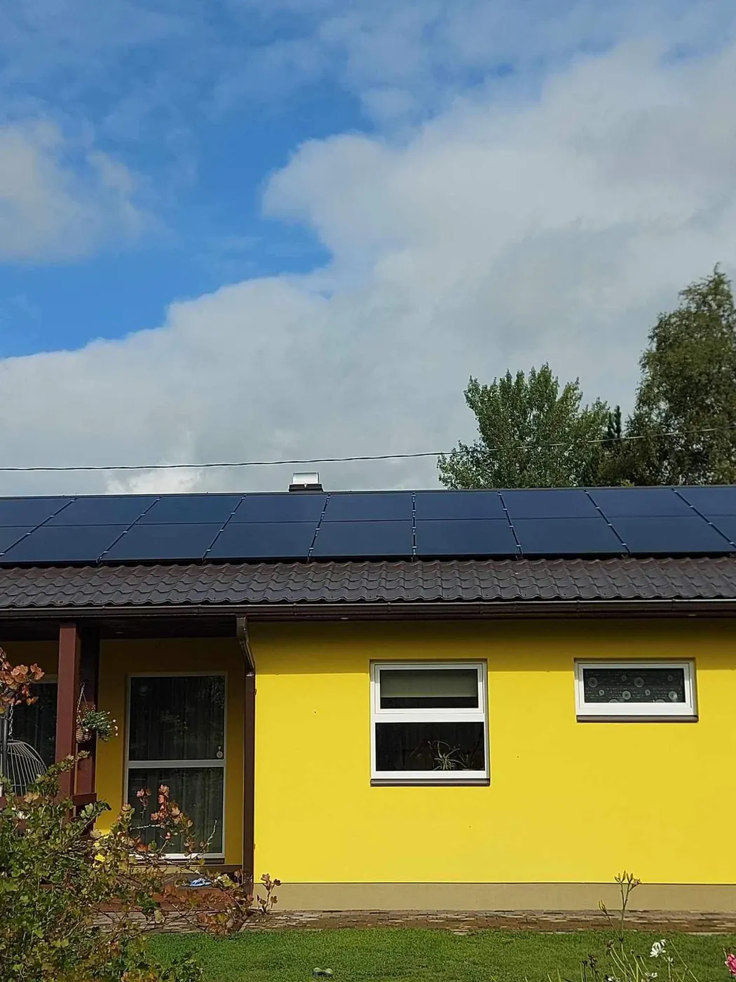 مشروع إستونيا 10 KW للطاقة الشمسية + تخزين الطاقة