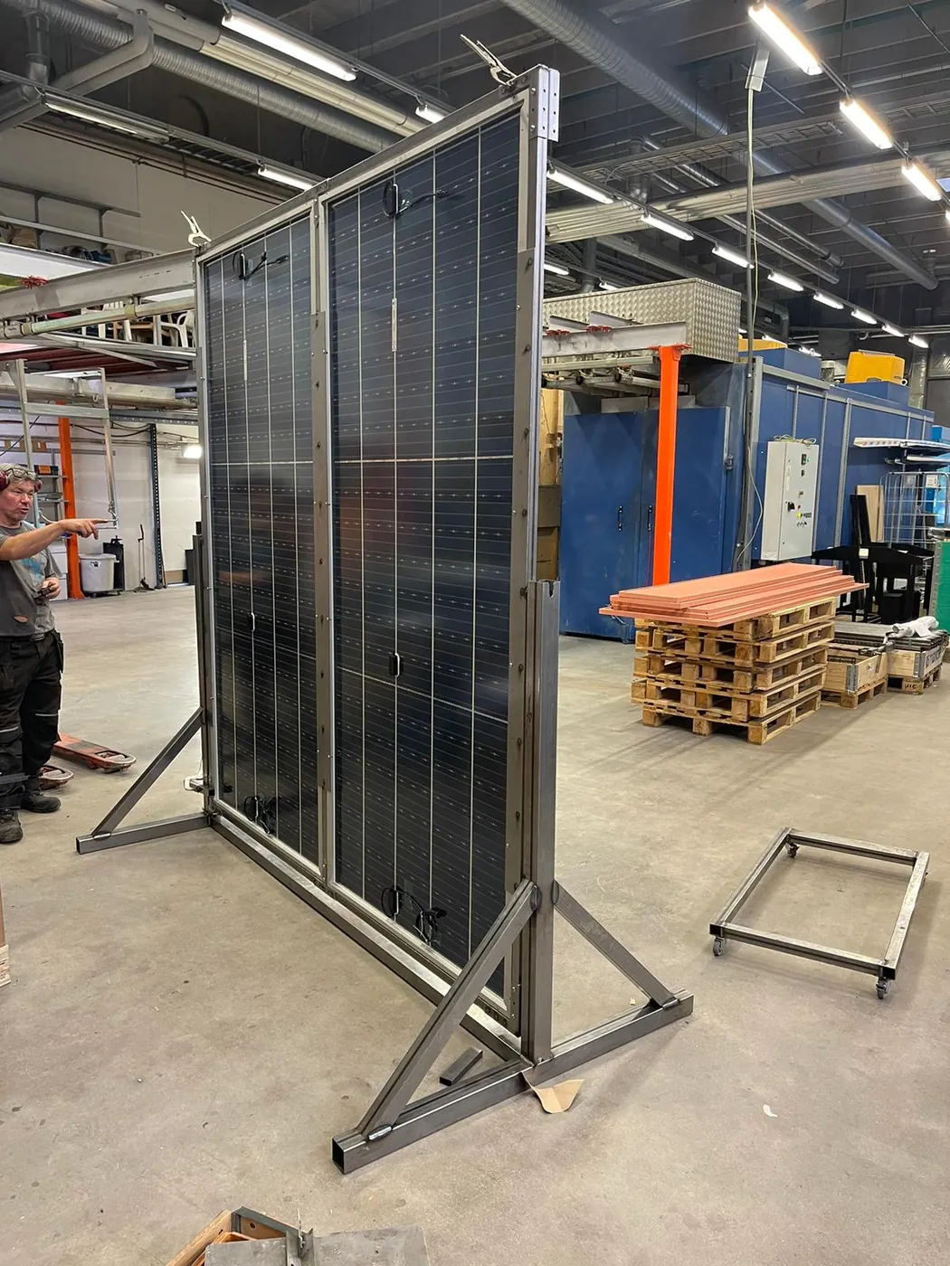Bluesun Finland solar module supply project