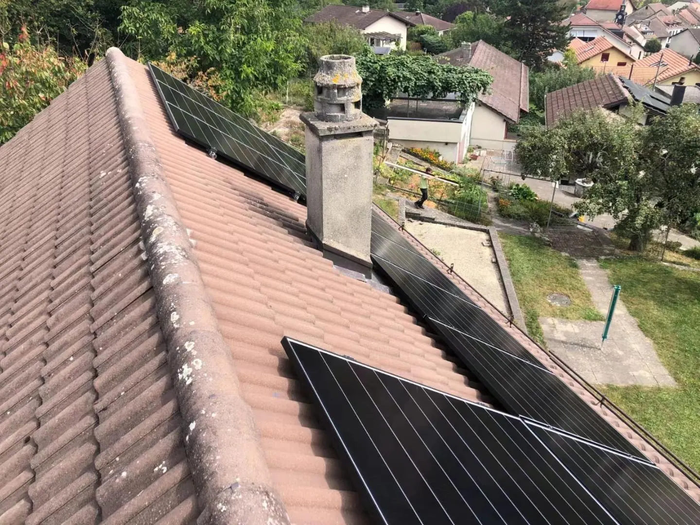 Bluesun France grid-tied solar project