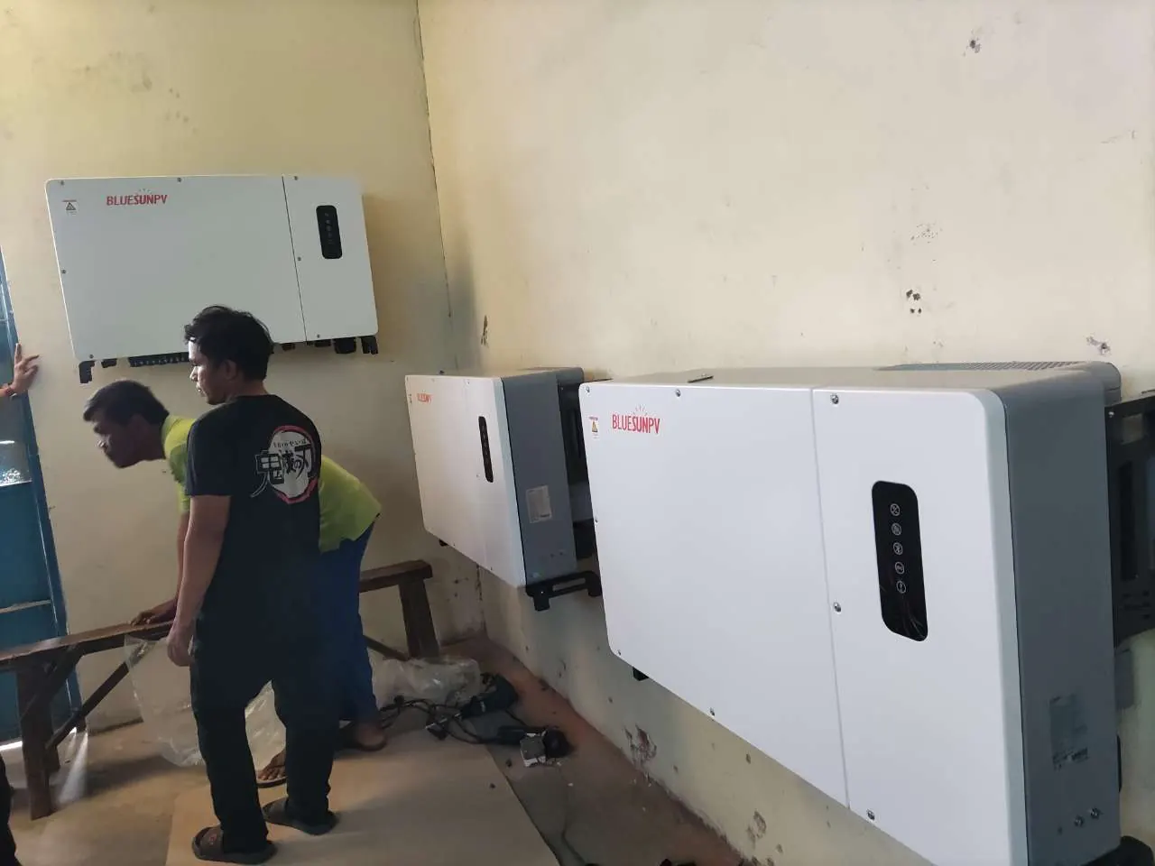 Bluesun Indonesia grid-tied solar project
