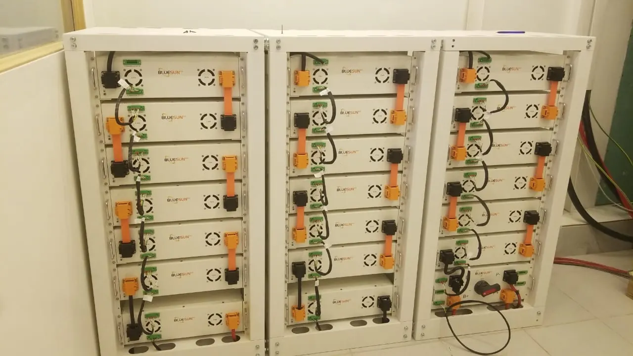 Bluesun Projekt hybrydowej instalacji solarnej w Iraku
