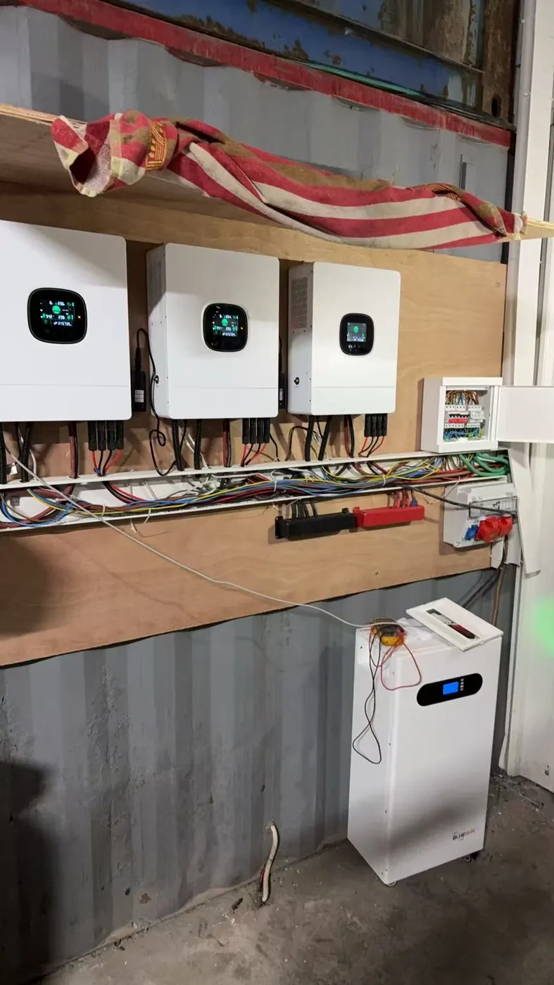 Bluesun Israel off-grid solar project