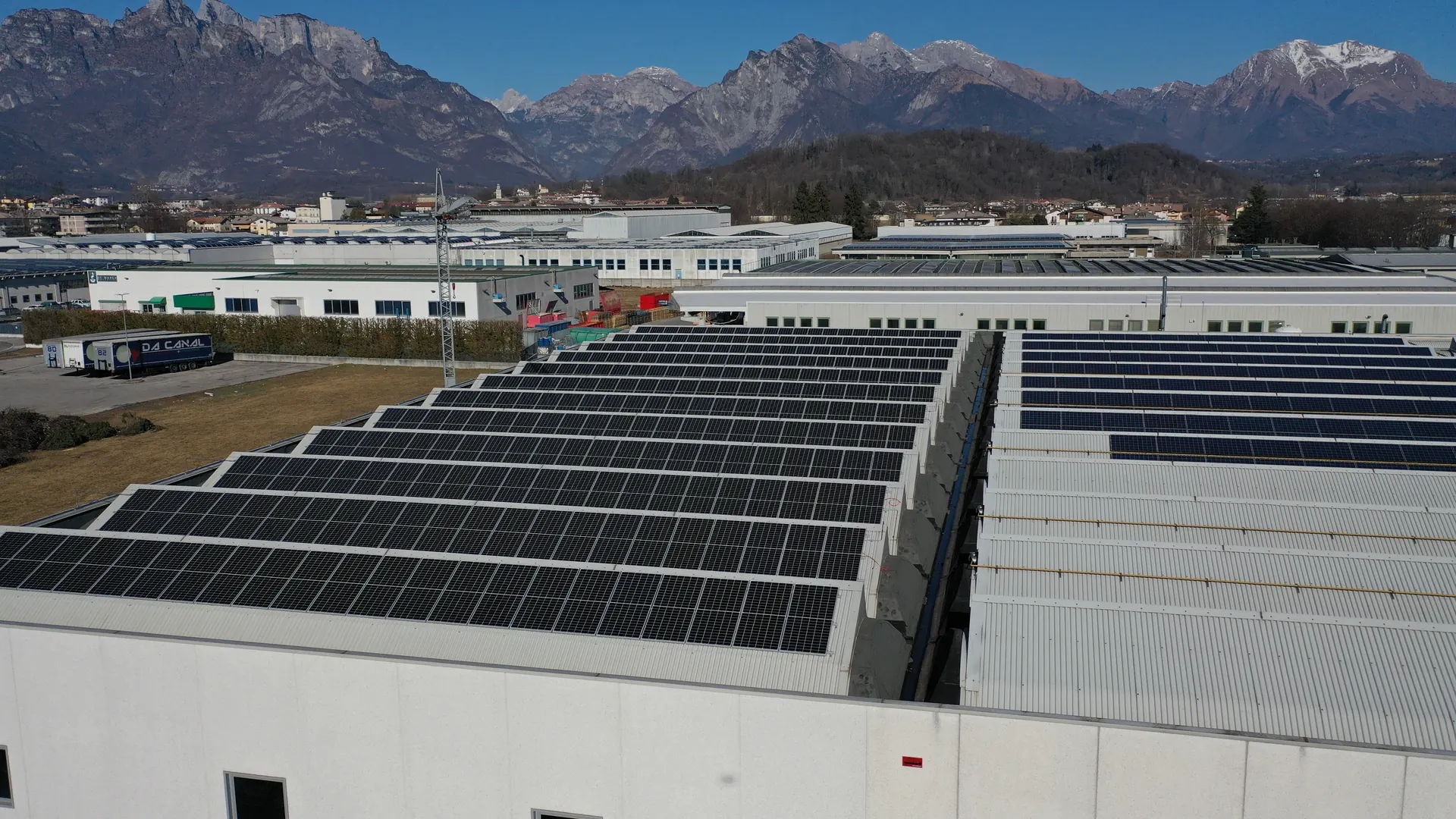 إيطاليا 120 KW الطاقة الشمسية المتصلة بالشبكة