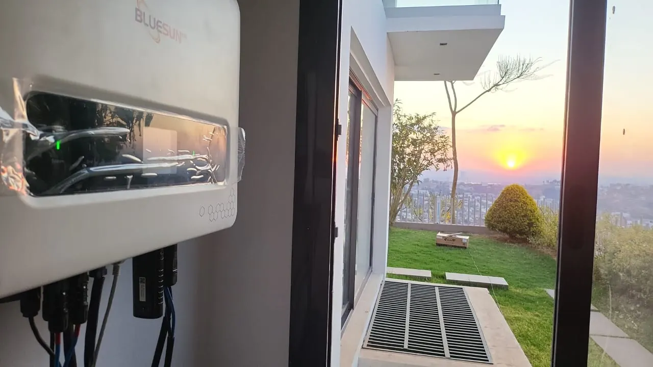 Bluesun Madagascar solar energy project + energy storage project