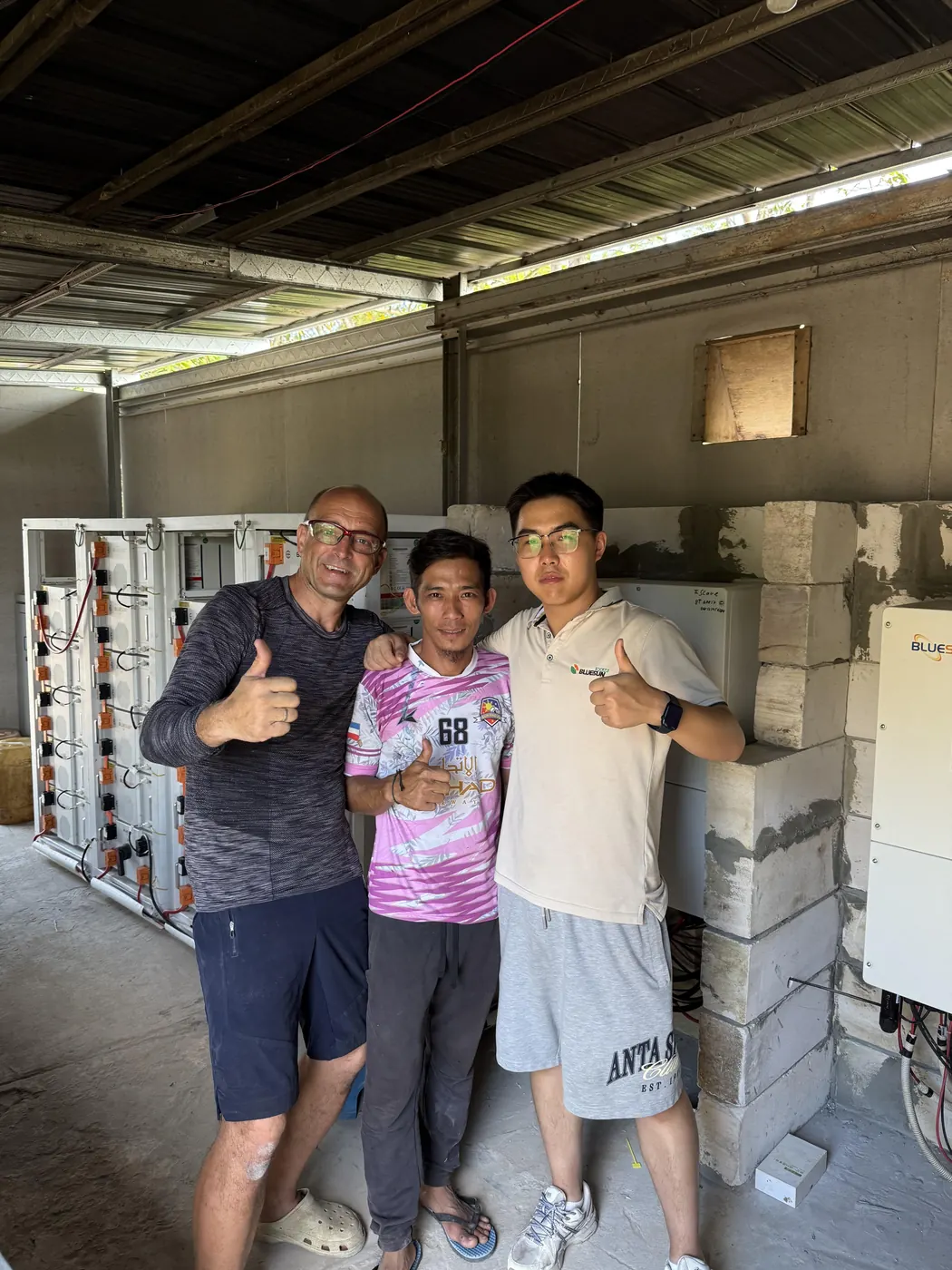 Bluesun Malaysia solar energy project + energy storage project