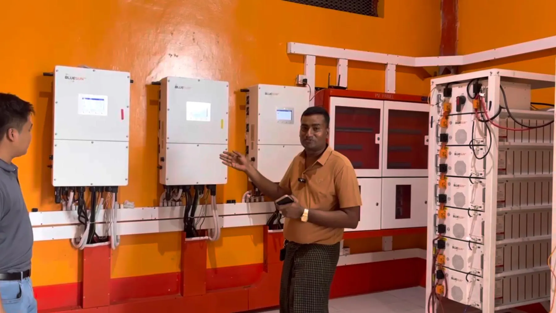 Bluesun Malaysia solar energy project + energy storage project