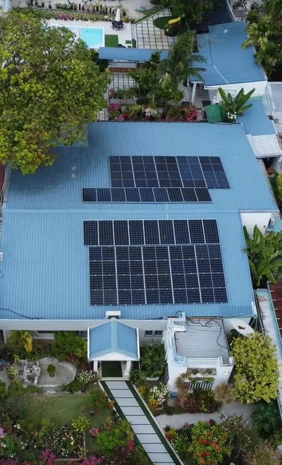 Bluesun Maldives solar energy project + energy storage project