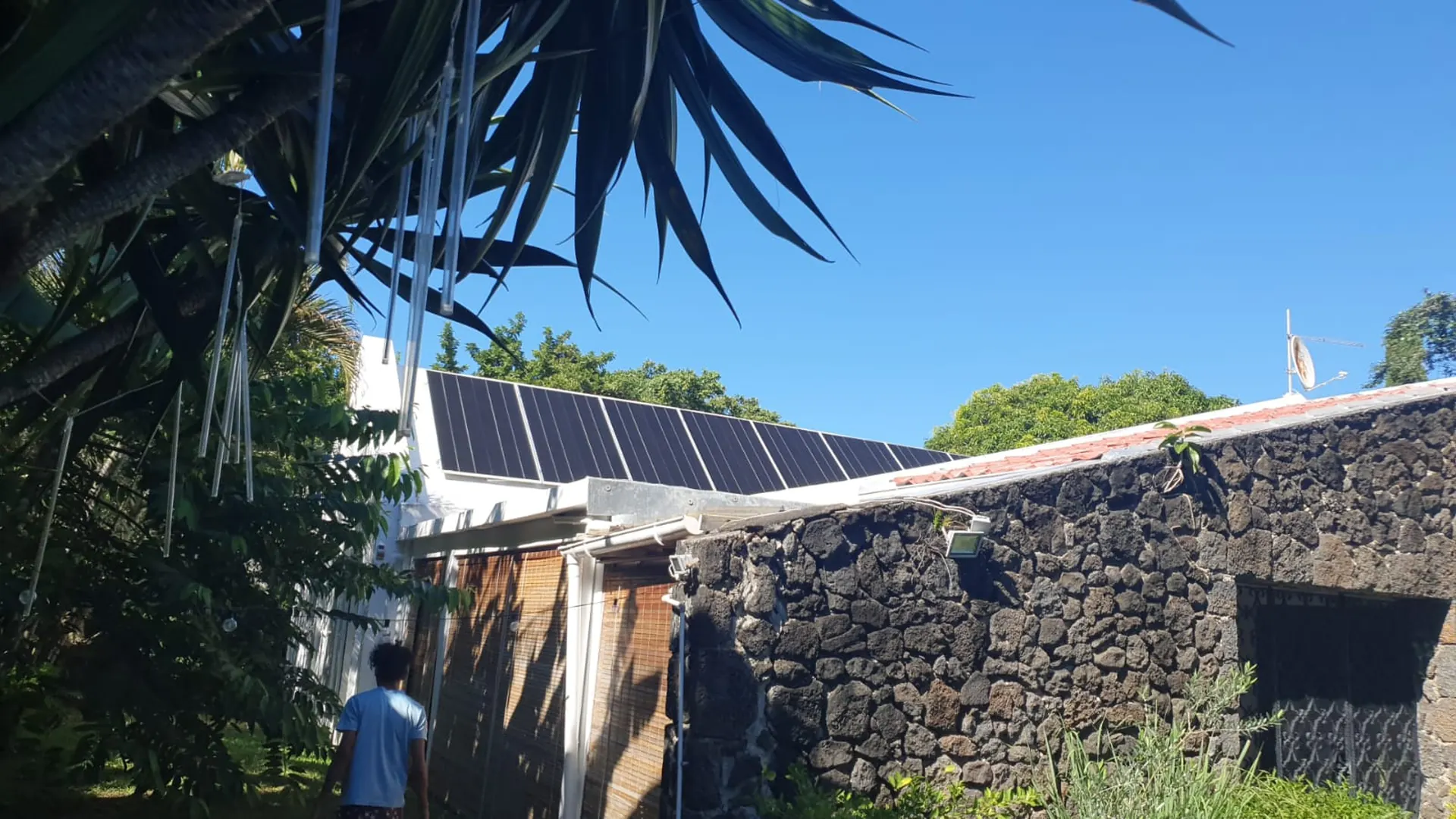 Mauritius 5.5 KW Solar Energy Project + Energy Storage