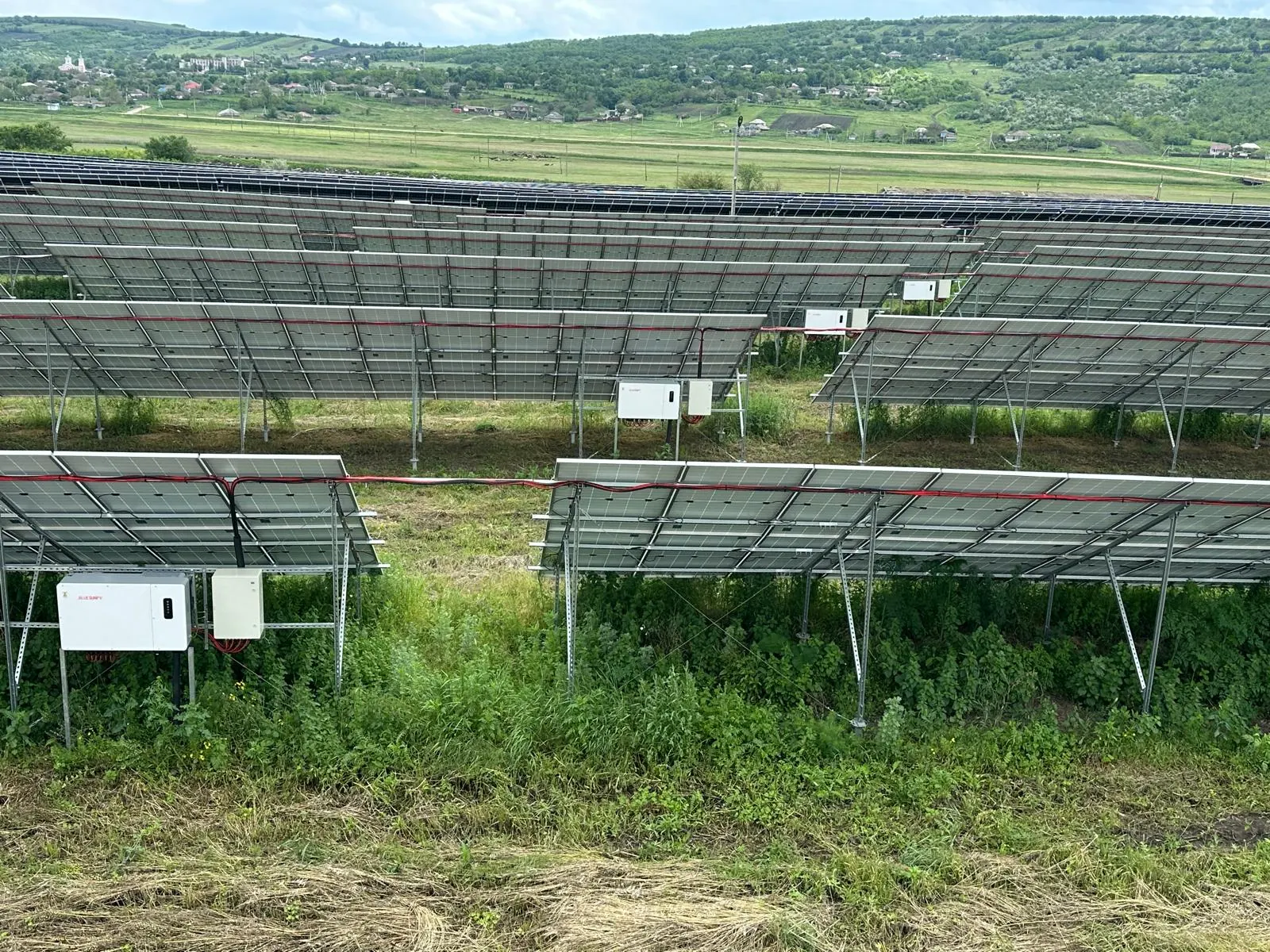 Bluesun Moldova grid-tied solar project