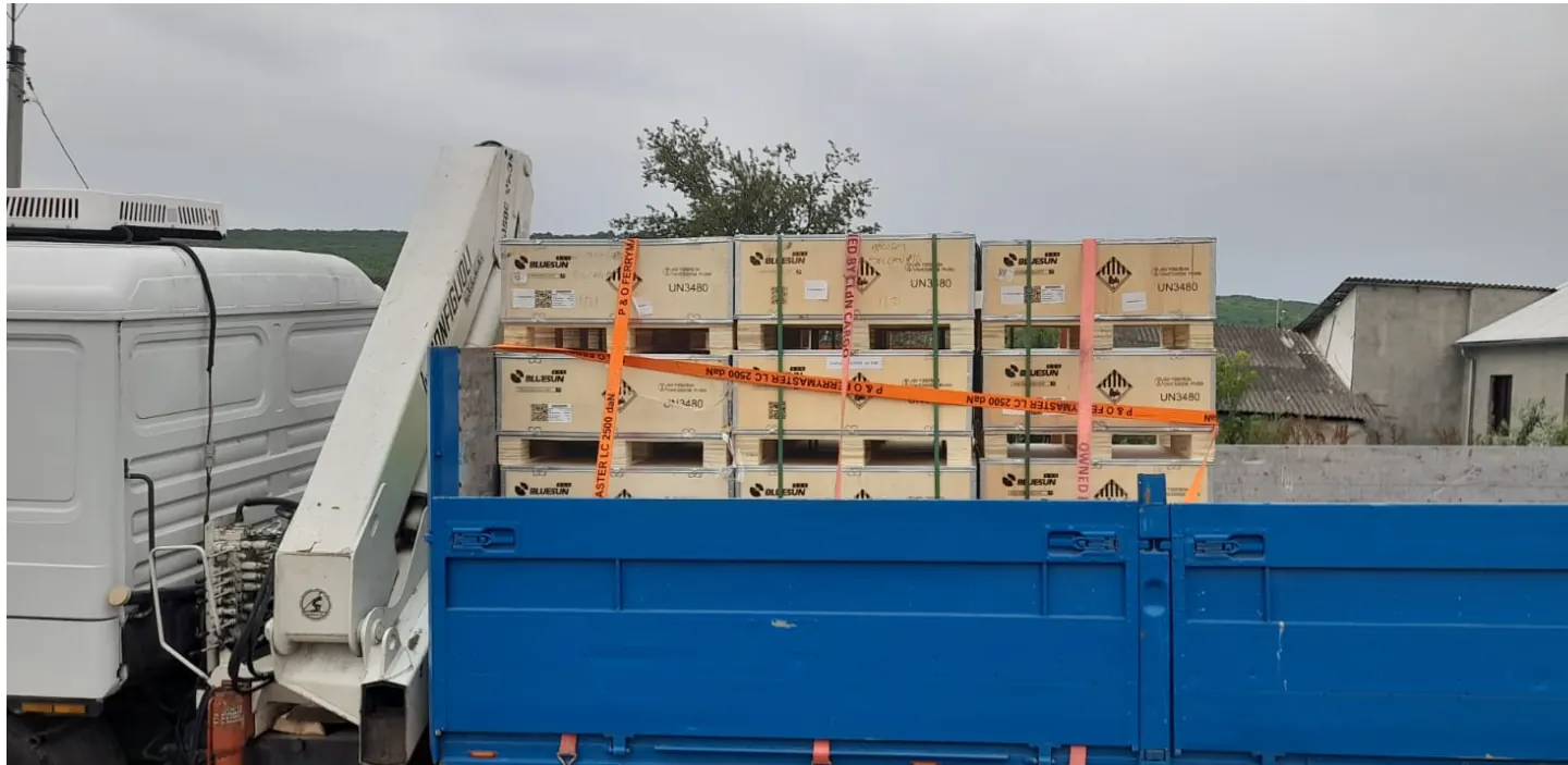 Bluesun Moldova solar energy project + energy storage project
