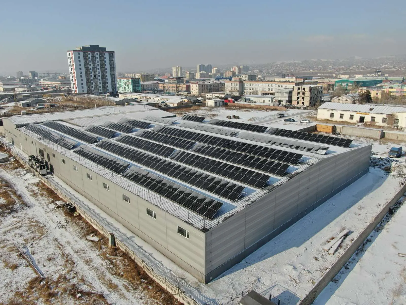 Bluesun Mongolia solar energy project + energy storage project