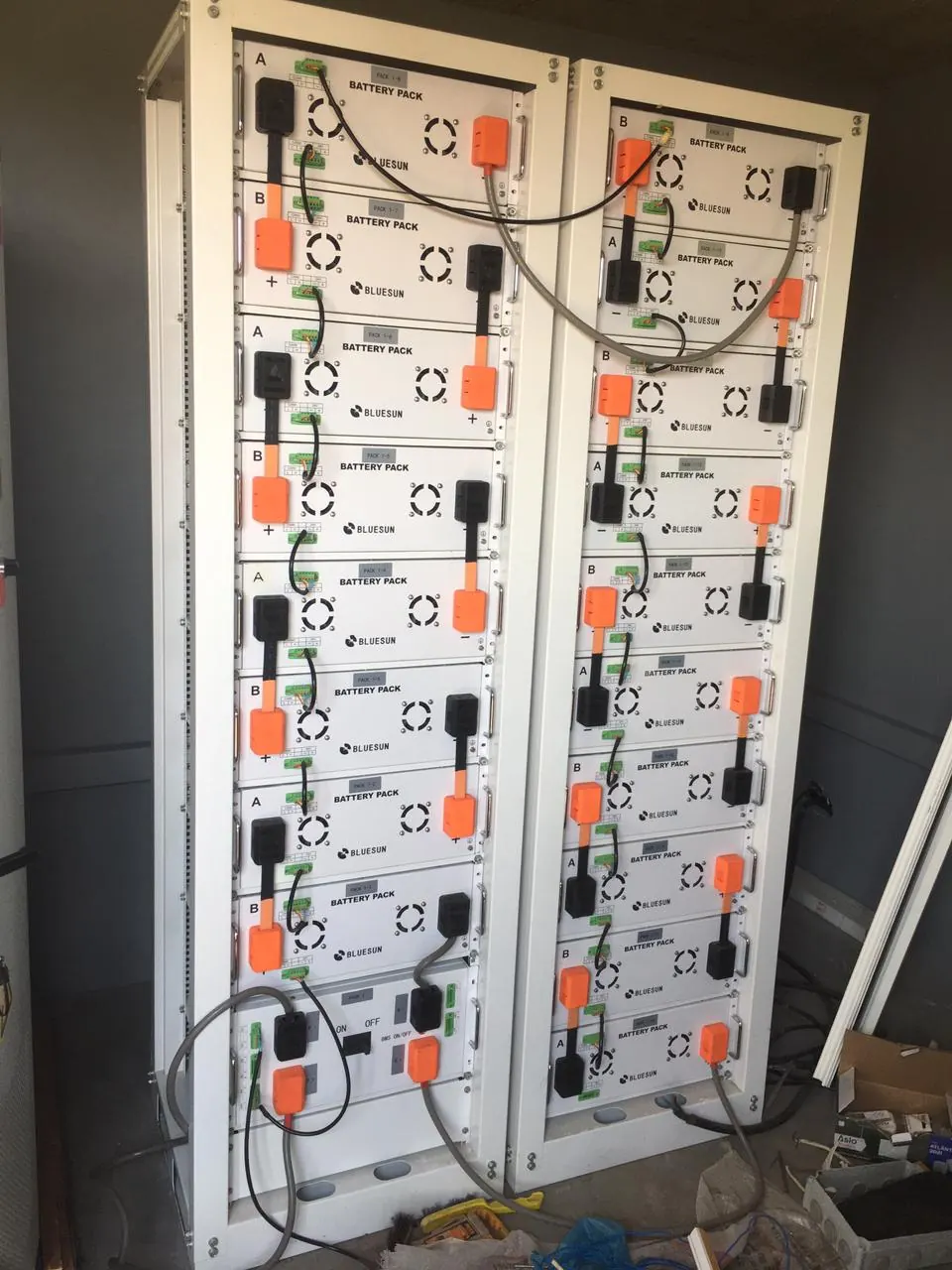 Bluesun Mozambique off-grid solar + energy storage project