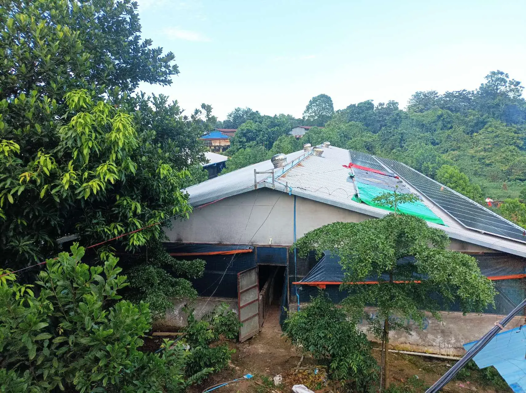 Bluesun Myanmar hybrid solar project
